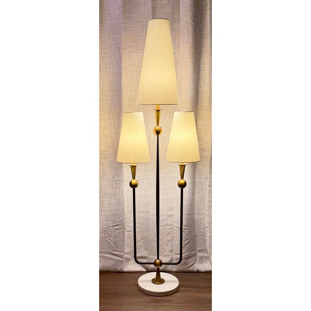 A sculptural lighting statement from Jonathan Adler, the Caracas Cactus Floor Lamp blends mid-century modern geometry with...