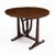 Brown French Fir Vendange Table With Sculptural Lyra Folding Base For Sale - Image 8 of 9