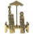Mid 20th Century Modern Bronze "Rendez-Vous D'Amour" Abstract Original Figurative Polished Bronze Sc For Sale - Image 4 of 4