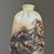 Mid-Century Modern Vintage Monumental Brutalist Sculptural Beige Ceramic Vase, Signed For Sale - Image 3 of 9