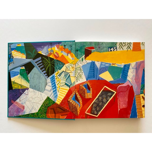 Pop Art " David Hockney : A Retrospective " Vintage 1988 First Edition Hardcover Pop Art Exhibition Book For Sale - Image 3 of 18
