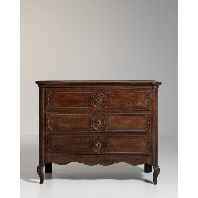 Early 19th Century Louis XV Brown Wood Chests of Drawers For Sale - Image 16 of 18