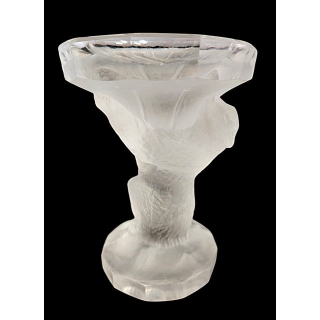 Glass Crystal Cup in Bavarian Crystal, Czechoslovakia, 1920s For Sale - Image 7 of 7