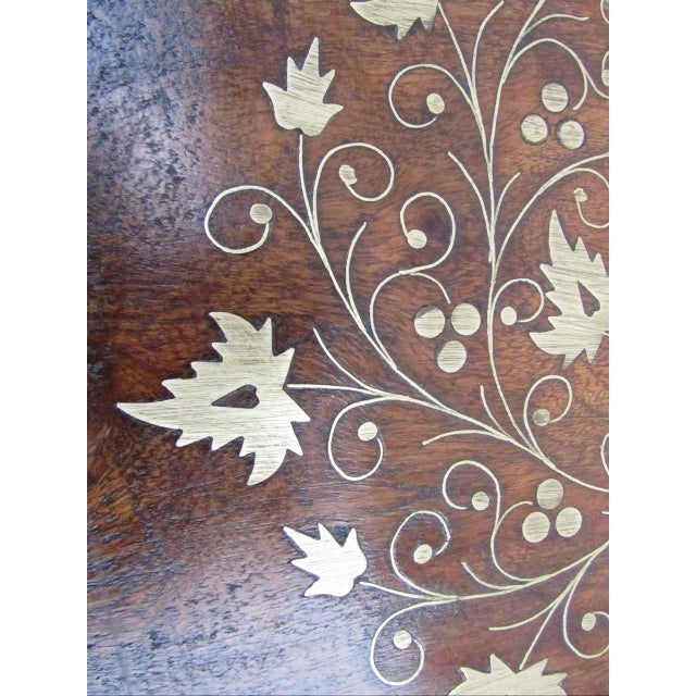 Antique Anglo Indian Carved Hardwod Table For Sale - Image 14 of 14