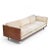 Milo Baughman Style Mid Century Rosewood Case Sofa For Sale - Image 9 of 9