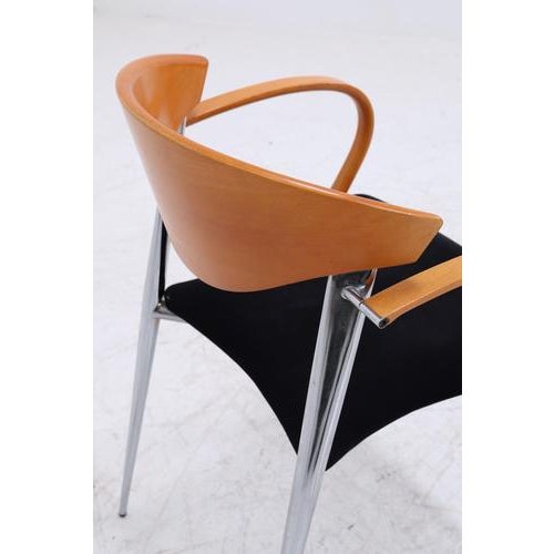 Vintage Spanish Chairs by Paco Capdell, 1980s Chair, Set of 3 For Sale - Image 15 of 18