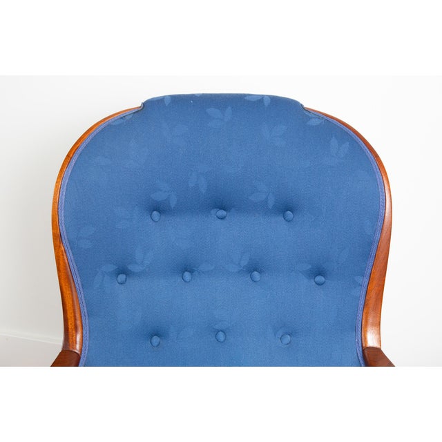 Wood Rare Carl Malmsten, Advokaten (The Lawyer) Lounge Chairs, a Pair For Sale - Image 7 of 12
