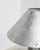 Postmodern 1980s Ron Rezek Galvanized Steel Table Lamp With Brass Accents For Sale - Image 3 of 7