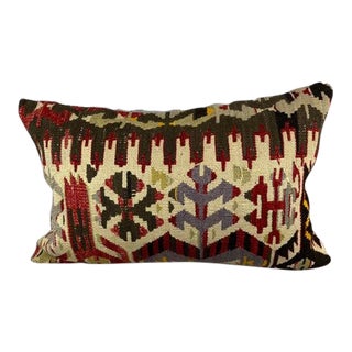 16 x 24 Kilim Pillow Turkish Cushion Secret Oasis Pillow Cushion Cover For Sale