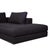 Liverpool Fabric Corner Sofa Blue Grey Sofa from La Nuova Casa For Sale - Image 4 of 13