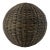 Large Vintage Decorative Wicker Ball For Sale