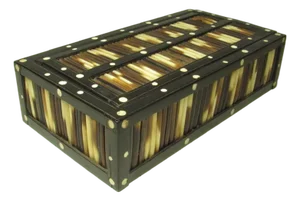 Anglo Indian Quill Pencil Box