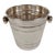 Vintage Champagne Bucket with Knobs in Stainless Steel attributed to Broggi, Italy, 1970s For Sale