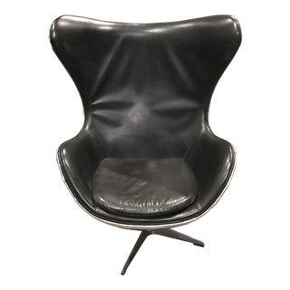 Restoration Hardware Copenhagen Aviator Egg Chair For Sale