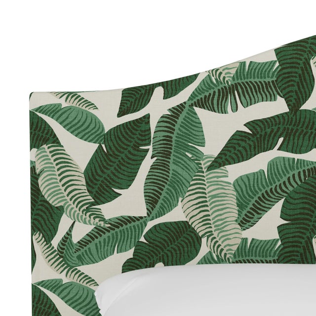 Not Yet Made - Made To Order Kenmore Bed in Natural Banana Palm, King For Sale - Image 5 of 6