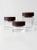 Transparent Vintage Glass Jars With Leather Lids Set of 3 For Sale - Image 8 of 13
