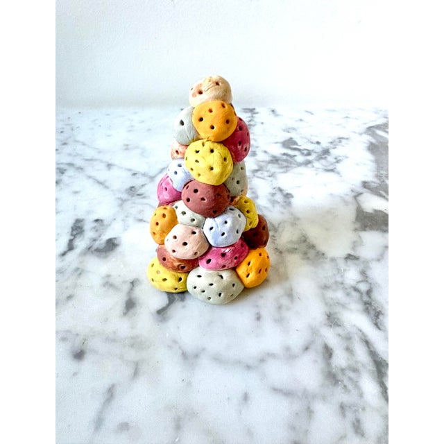 Contemporary Barbara Beck 1980s Porcelain Mini Bubble Sculpture For Sale - Image 3 of 4