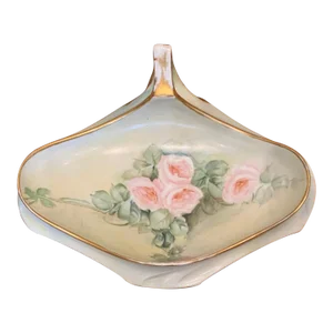 Vintage French Hand-Painted Catch All