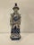 Vintage Blue & White Chinese Emperor For Sale - Image 6 of 6