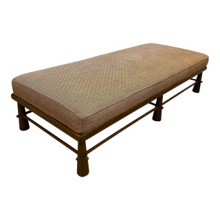Oversized Bench Attributed to Steven Gambrel For Sale