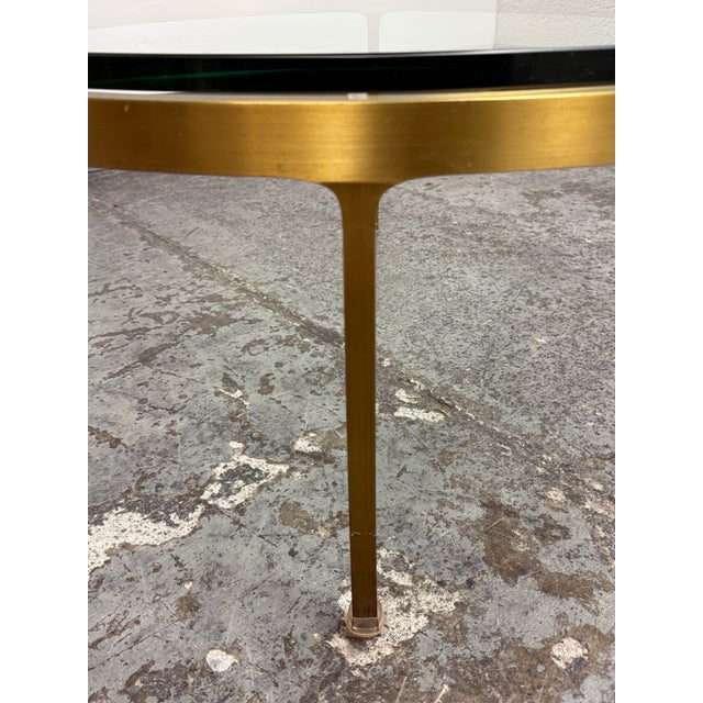 Metal Nicos Zographos Brass Coffee Table, Circa 1970's For Sale - Image 7 of 12