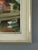 Mid-Century Modern 'Houses by the Canal' Swdish Expressionist Landscape Oil Painting, Framed For Sale - Image 9 of 12