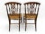 19th Century Saber Leg Rush Side Chairs—A Pair For Sale - Image 4 of 12