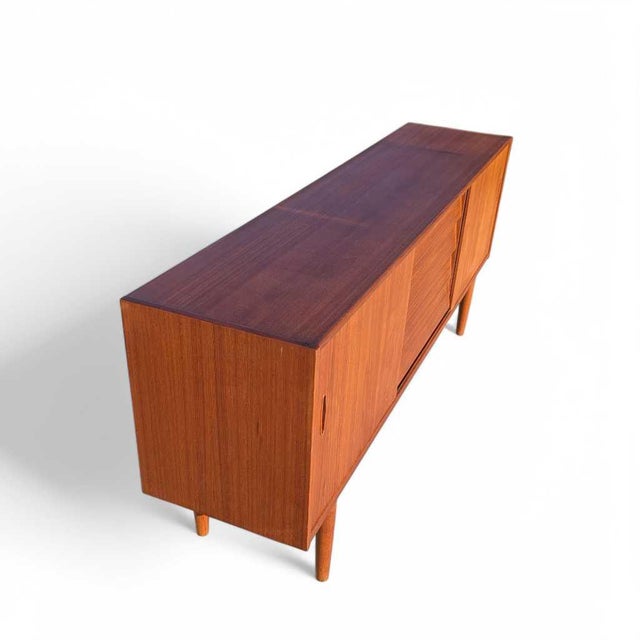 1960s Troeds Trio Teak Sideboard and Hutch by Nils Jonsson, Mid-Century, Danish Modern, Scandinavian For Sale - Image 15 of 18