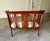 Antique Mahogany Inlaid Settee – Circa 1890s Marquetry & Mother of Pearl For Sale - Image 4 of 7