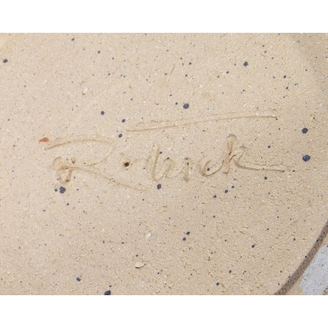 Ceramic Studio Pottery Weed Pot by Richard Tuck For Sale - Image 7 of 7
