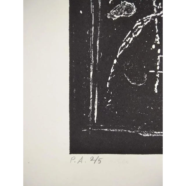 Will Faber, Untitled, 1974, Lithograph For Sale - Image 6 of 8