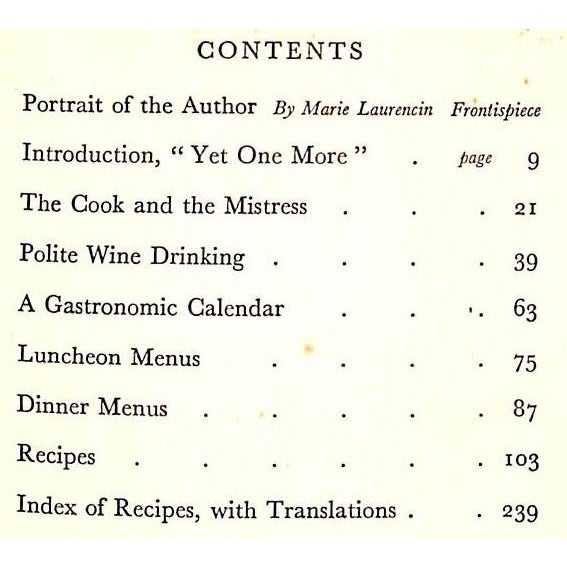 Traditional "Dinners Long and Short" Book 1928 Adair, A.H. For Sale - Image 3 of 8