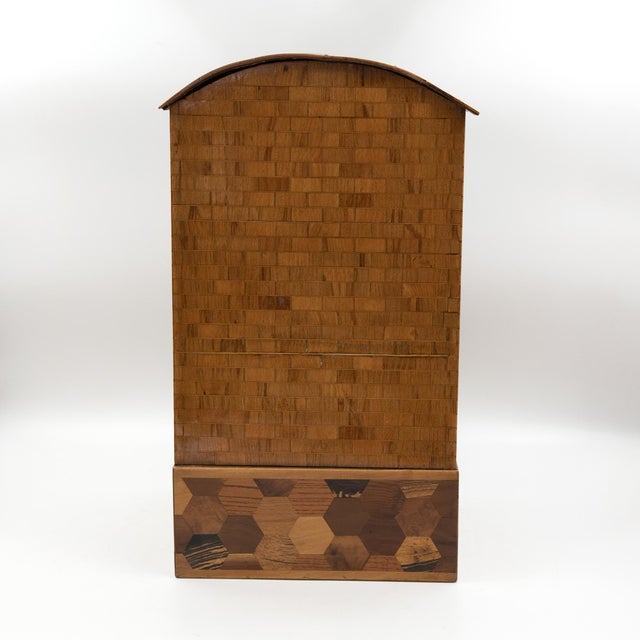 Early 20th Century Japanese Wood House/Men’s Dressing Box For Sale - Image 12 of 13