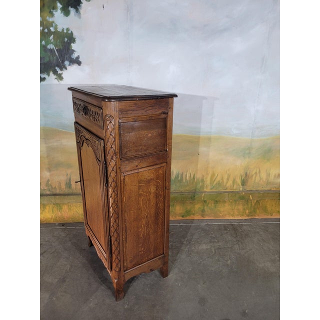 19th Century Norman Jam Cupboard in Oak For Sale - Image 9 of 13