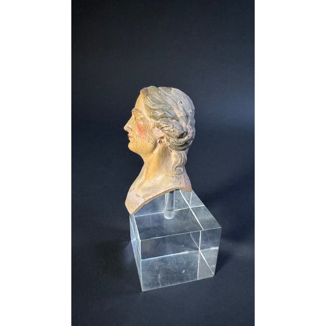 Early 18th Century Head of a Neapolitan Nativity Scene Puppet, Late 18th Century For Sale - Image 5 of 13