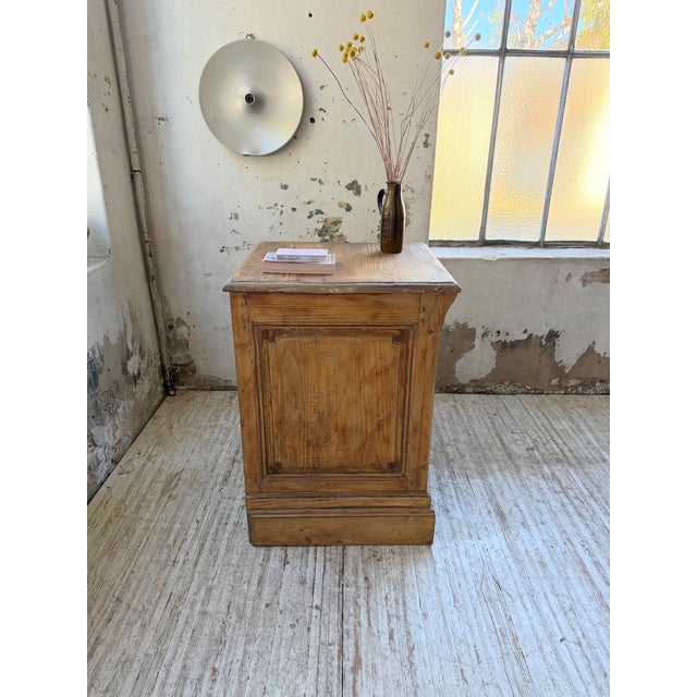Wood Small Pine Trade Counter, 1950s For Sale - Image 7 of 18