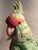70s Large Pair of Mantle Parrots Birds For Sale - Image 4 of 8