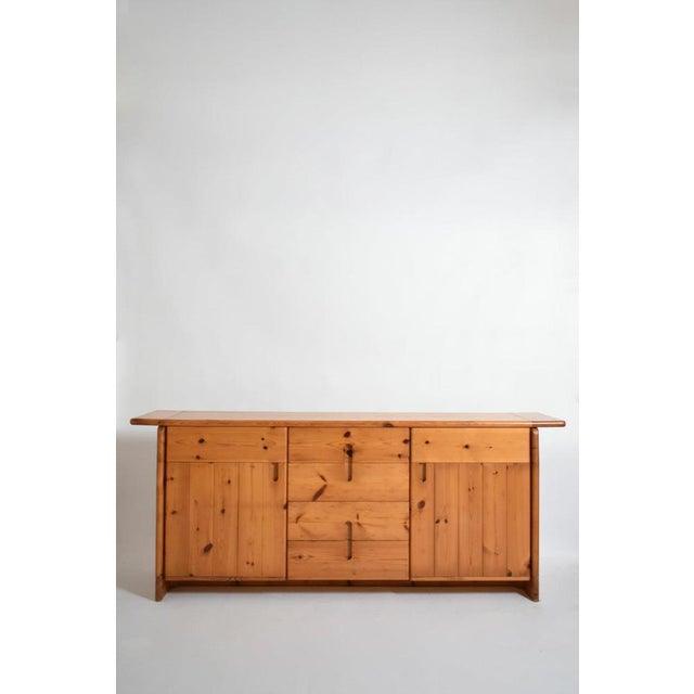 Pine Sideboard, 1970s For Sale - Image 3 of 7