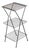 Mid Century Modern Plant Stand Metal Wrought Iron Vintage Outdoor Indoor 3 Tier For Sale
