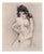 Louis Icart, Apple Breasts from The Life of Breasts, Nude, Original Etching & Aquatint, 1945 For Sale