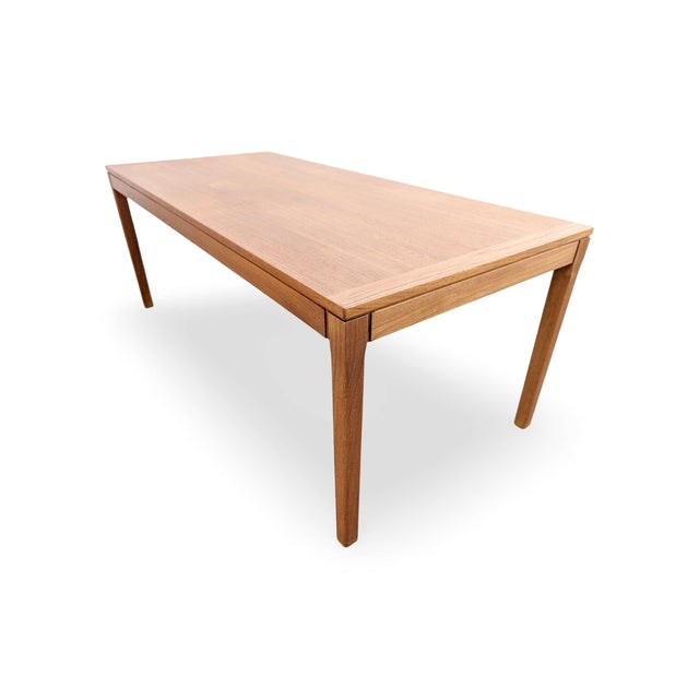 Wood Mid-Century Modern Danish Teak Coffee Table For Sale - Image 7 of 9