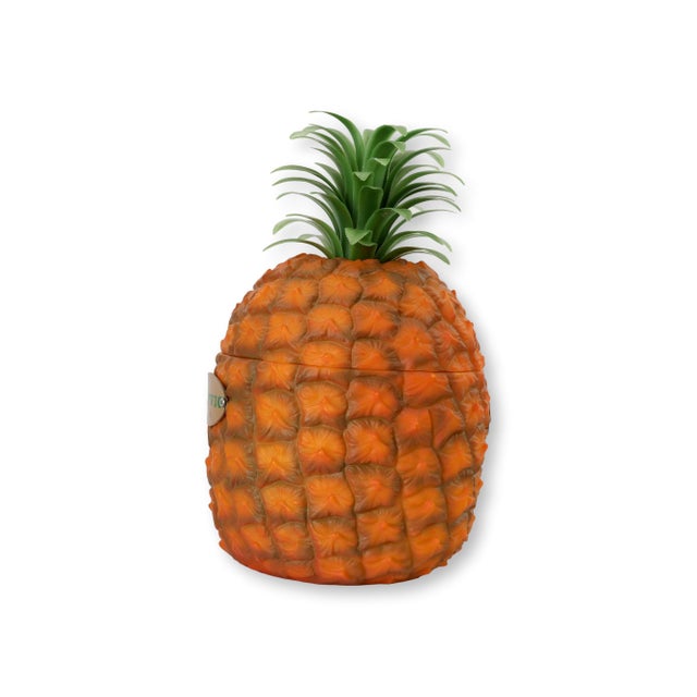 Mid 20th Century Mid Century Modern English "Britvic" Pineapple Ice Bucket For Sale - Image 4 of 5