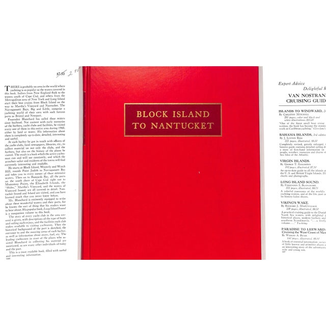 Traditional "Block Island to Nantucket" 1961 by Blanchard, Fessenden S. For Sale - Image 3 of 9