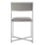 Chrome Side Chair in Grey & Chrome - a Pair For Sale In Philadelphia - Image 6 of 10