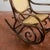 Wood Wood and Straw Rocking Chair in the style of Thonet For Sale - Image 7 of 9