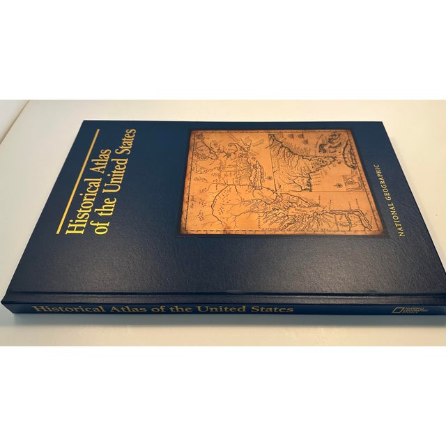 American Vintage Historical Hardbound Collection Atlas of the United States by National Geographic Society For Sale - Image 3 of 11