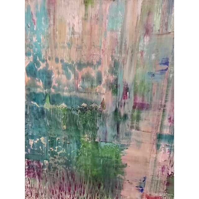 Museum Quality Abstract Expressionist Painting Kloe Vano For Sale - Image 11 of 12