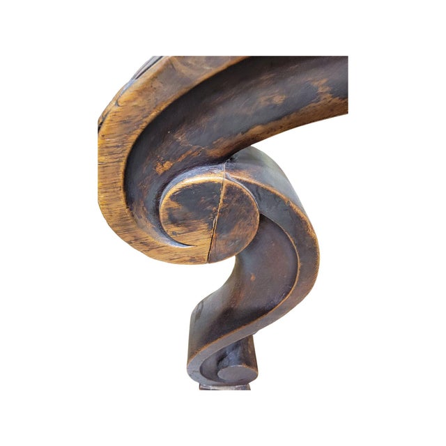 A Pair of Late 19th Century French Walnut Armchairs For Sale - Image 12 of 13