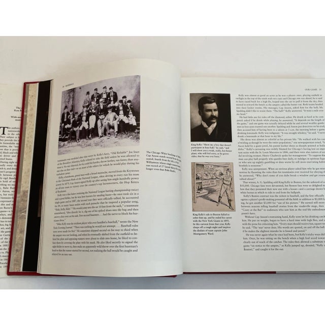 Brown Baseball an Illustrated History Book by Geoffrey C. Ward Hardcover For Sale - Image 8 of 11