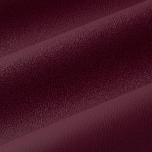 Transitional Schumacher Vegan Leather Indoor/Outdoor Fabric In Merlot For Sale - Image 3 of 5